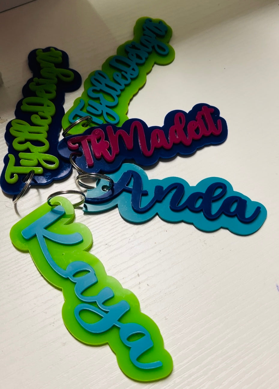 Acrylic Keychain