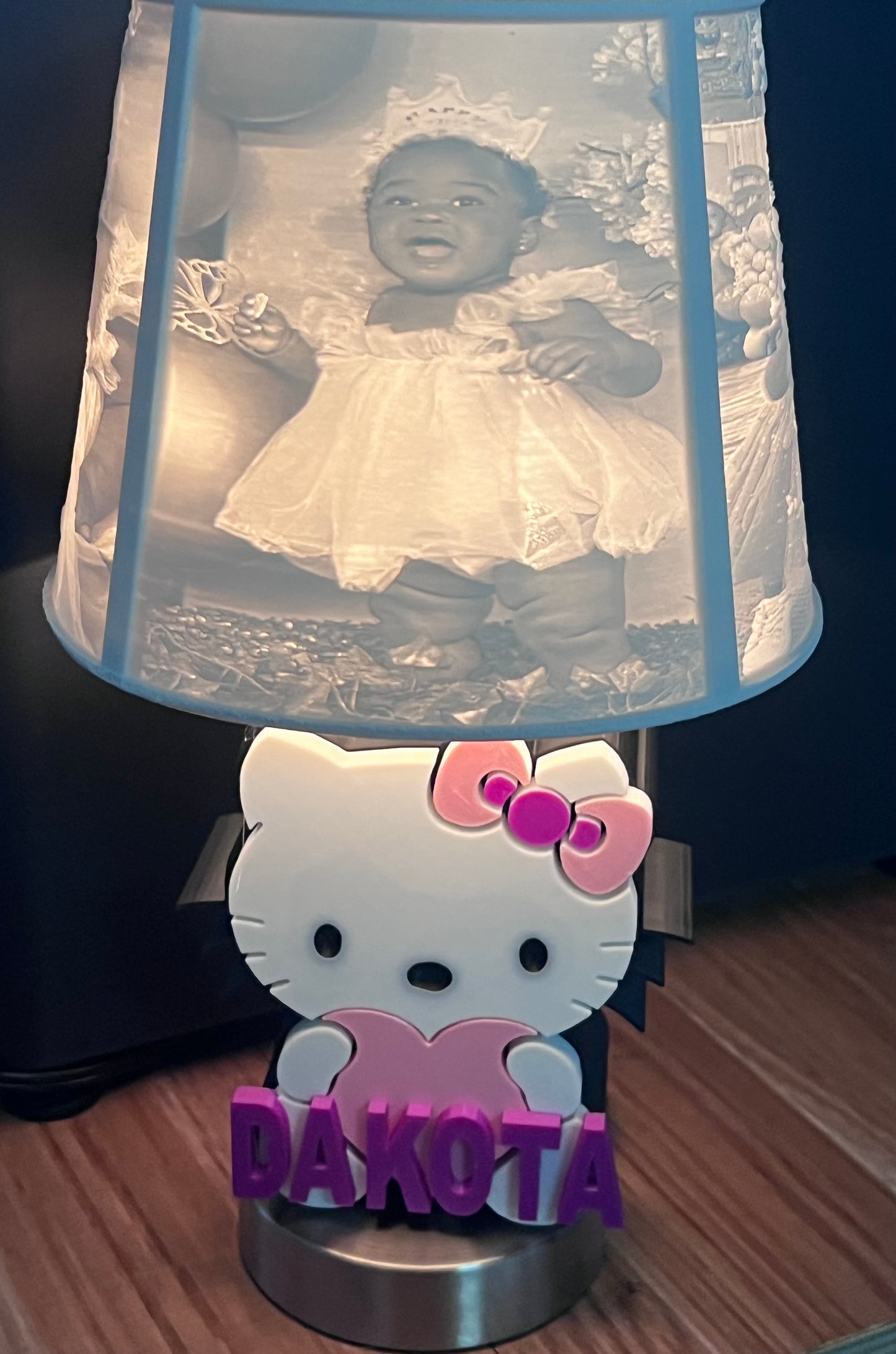 Customized Logo Litho Lamp