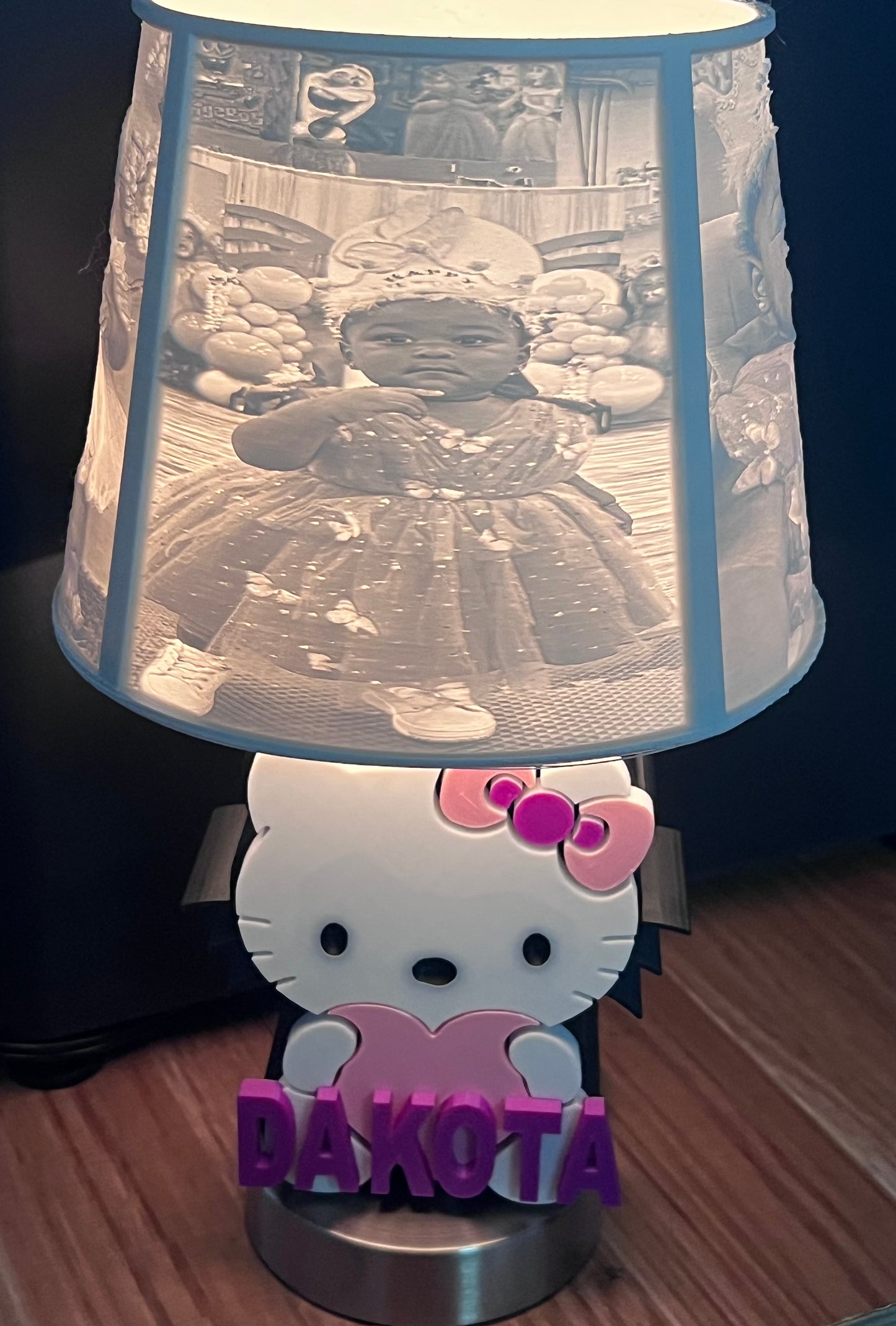 Customized Logo Litho Lamp