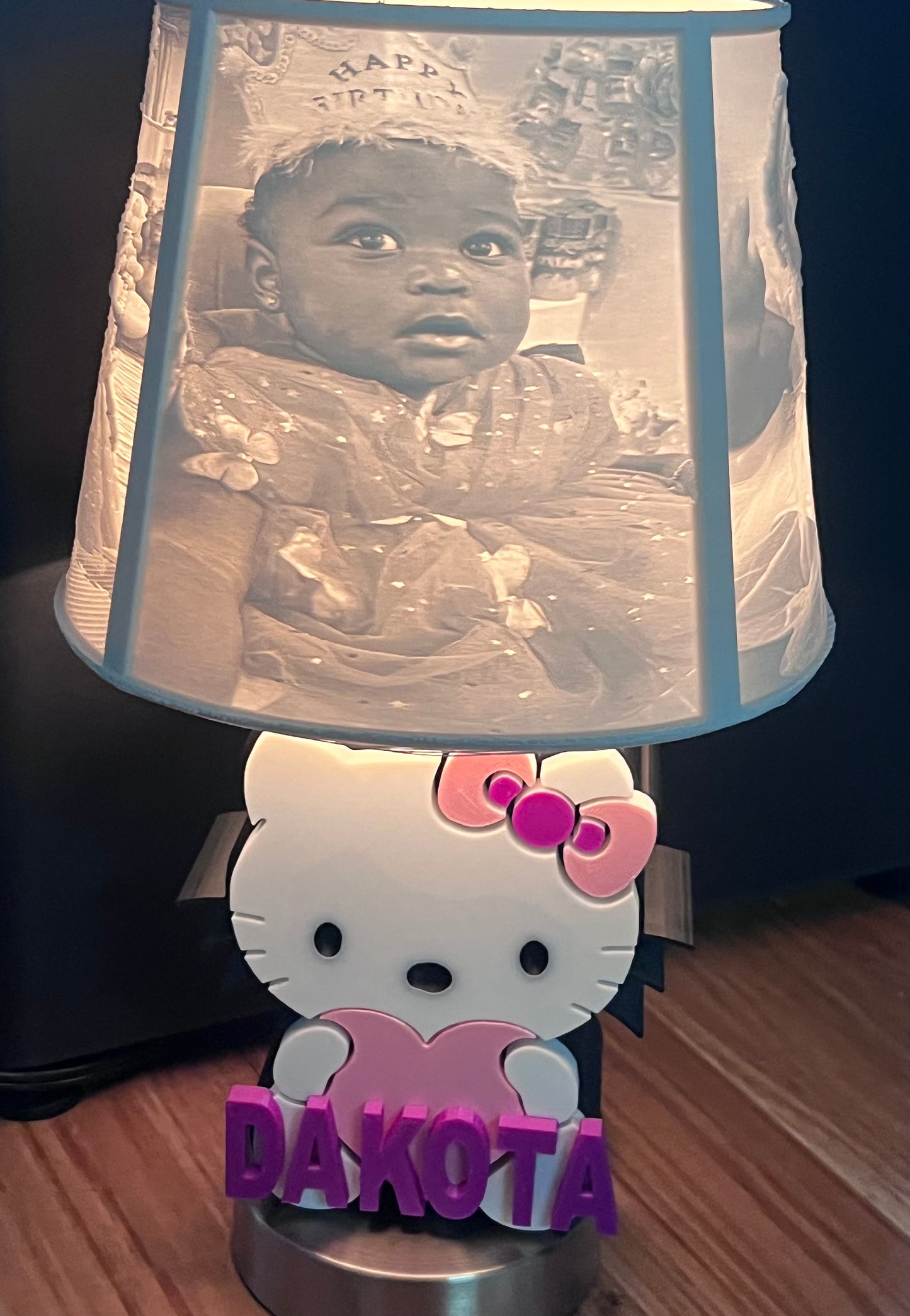 Customized Logo Litho Lamp