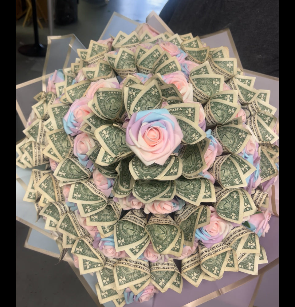 $100 Money Bouquet