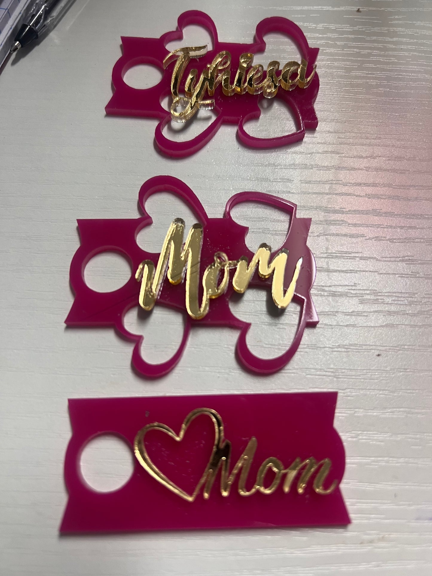 Tumbler toppers