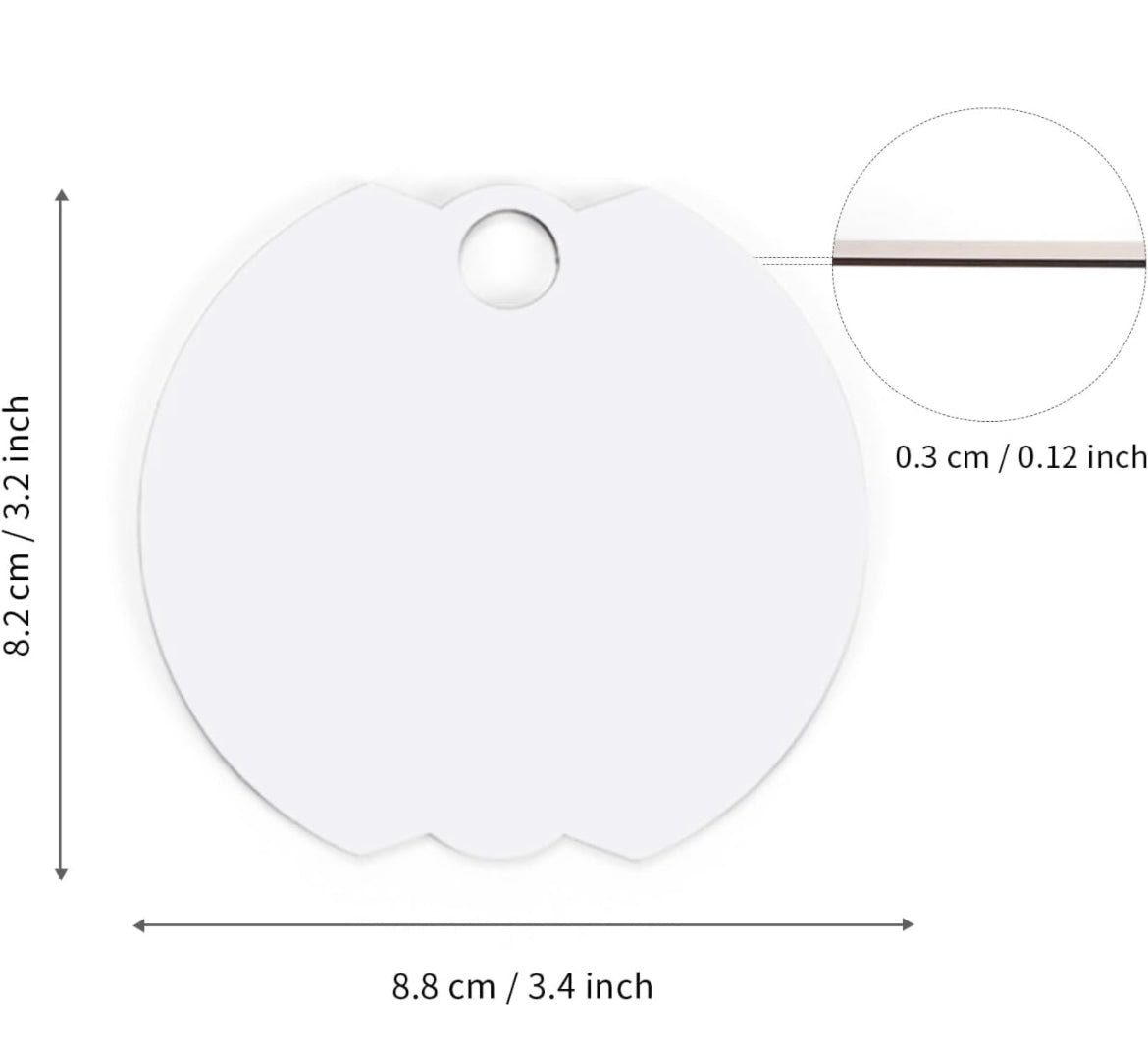 Photo plate topper Blanks