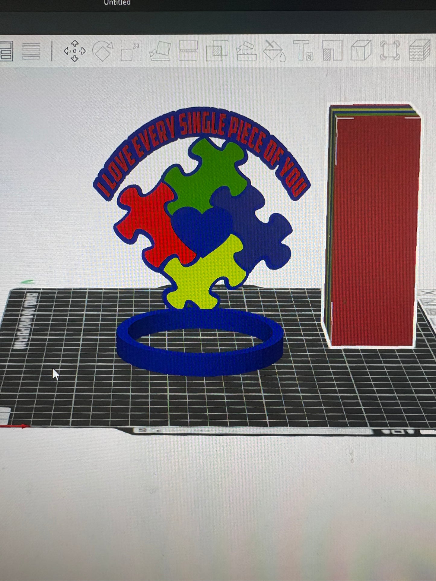 Autism Solar Light Digital FIle