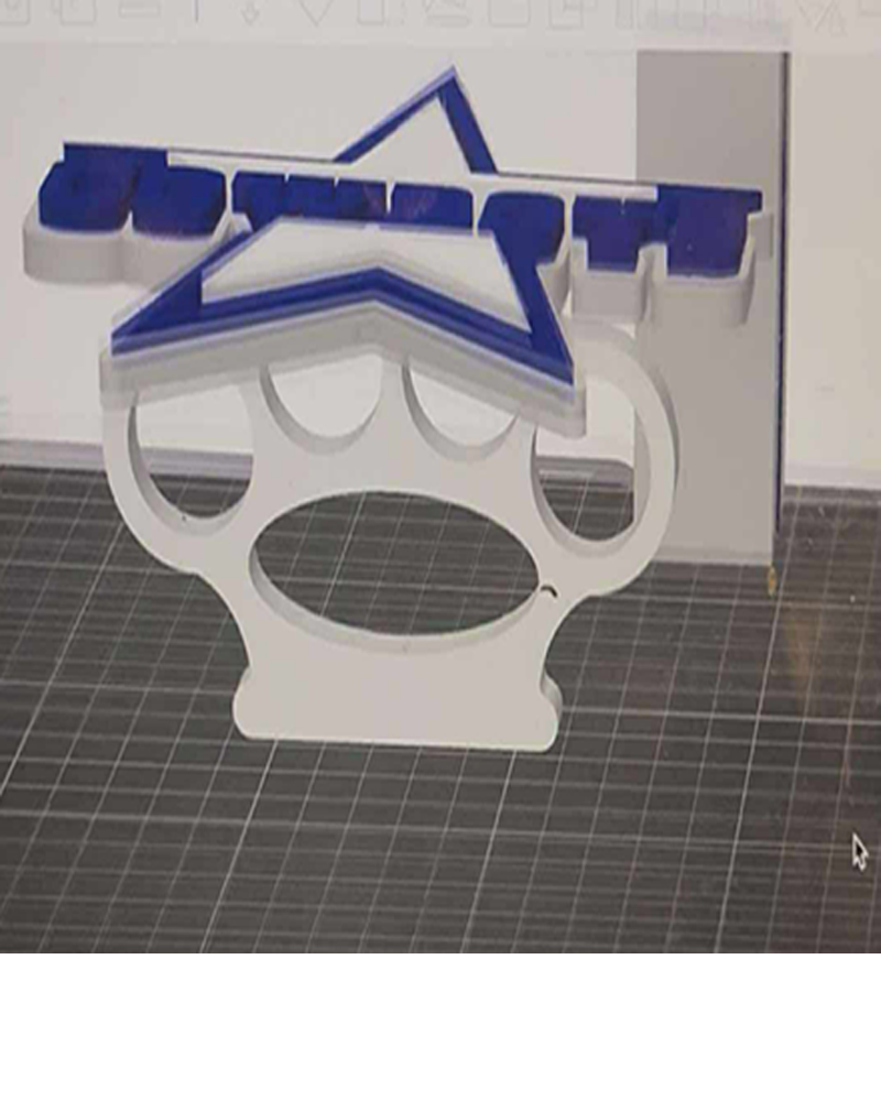 Cowboys STL Knuckle Ring (Digital File Only)