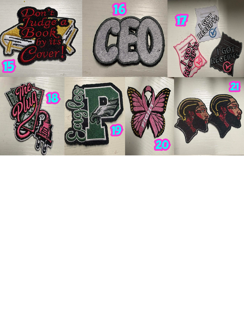 Iron On Patches
