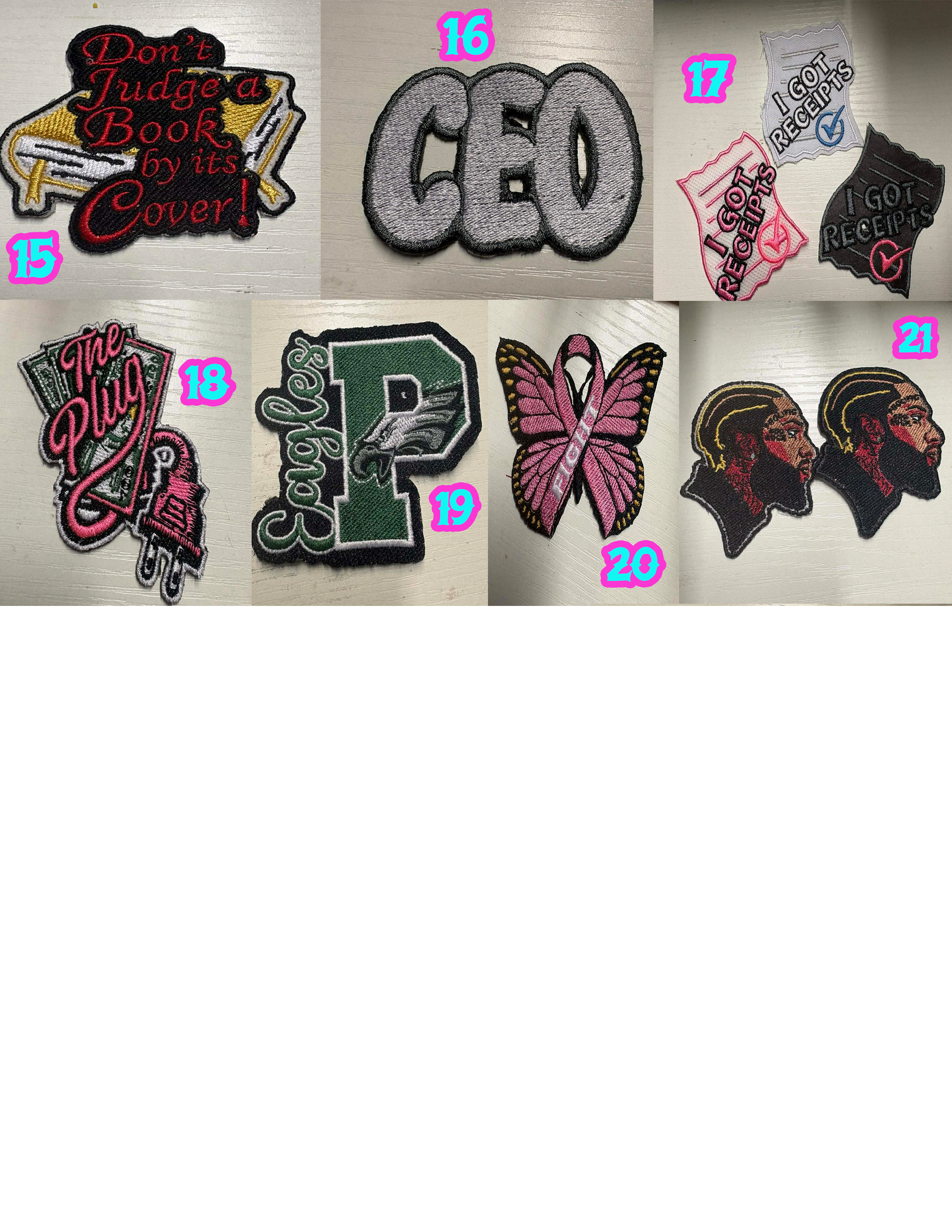 Iron On Patches
