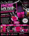 Phone cup holder