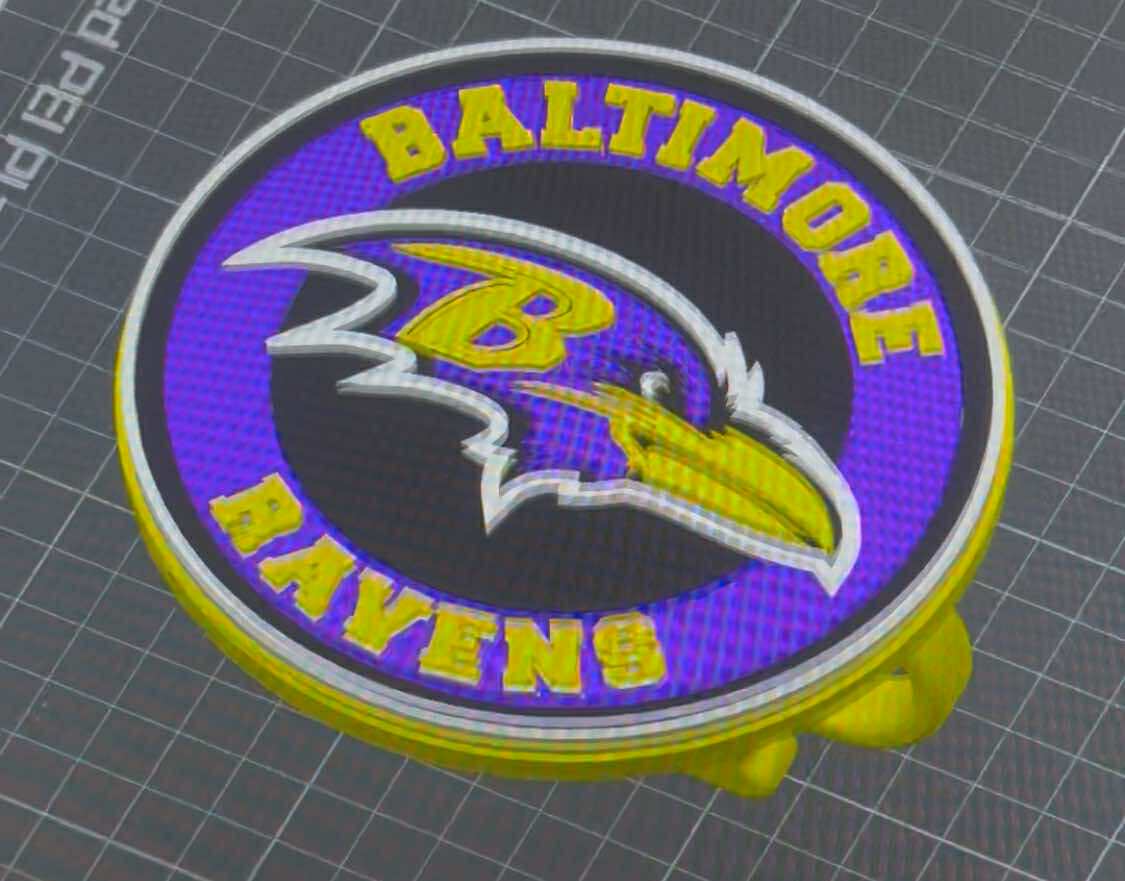Ravens Knuckle STL (Digital File only)