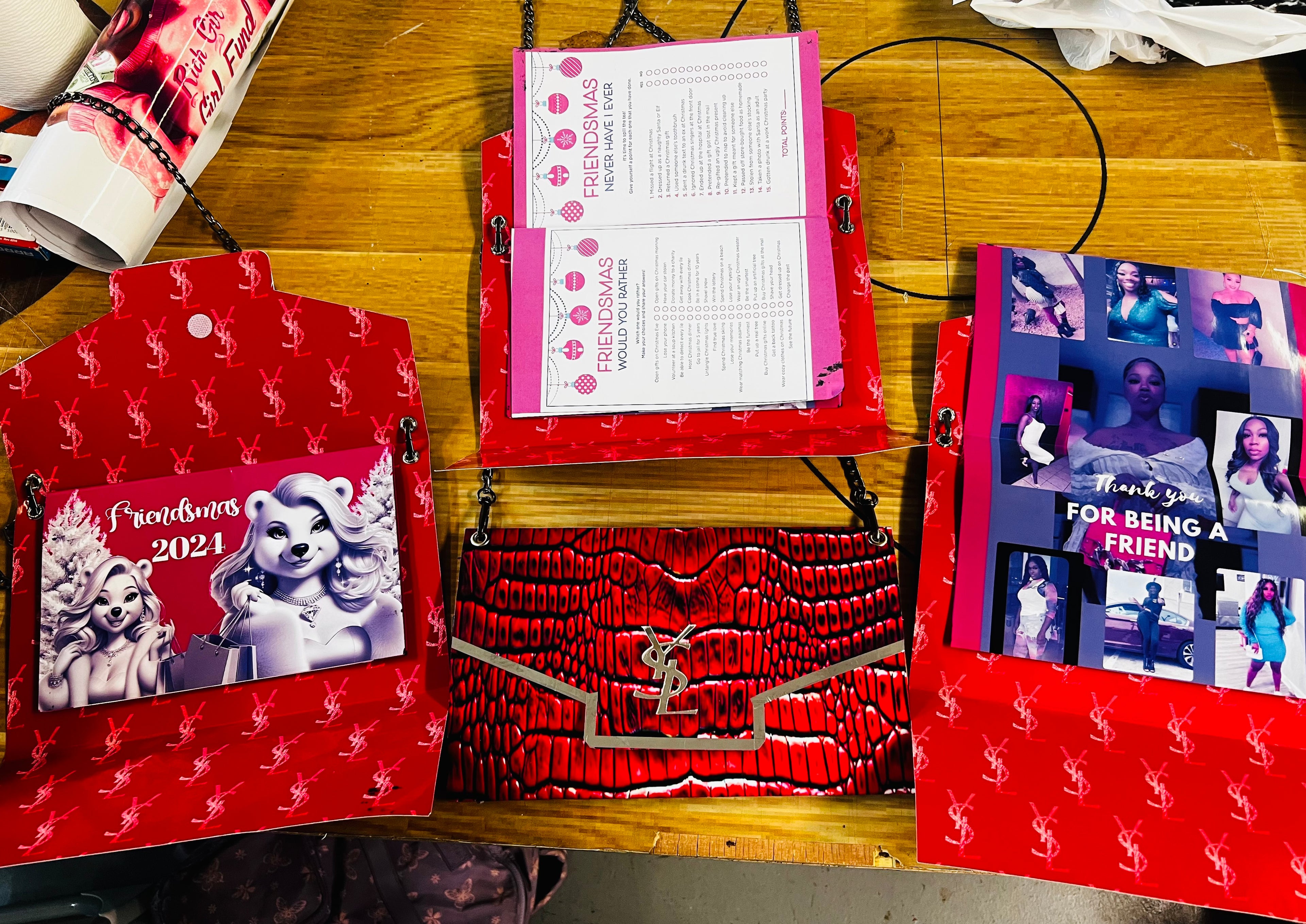 Designer Inspired  purse booklets