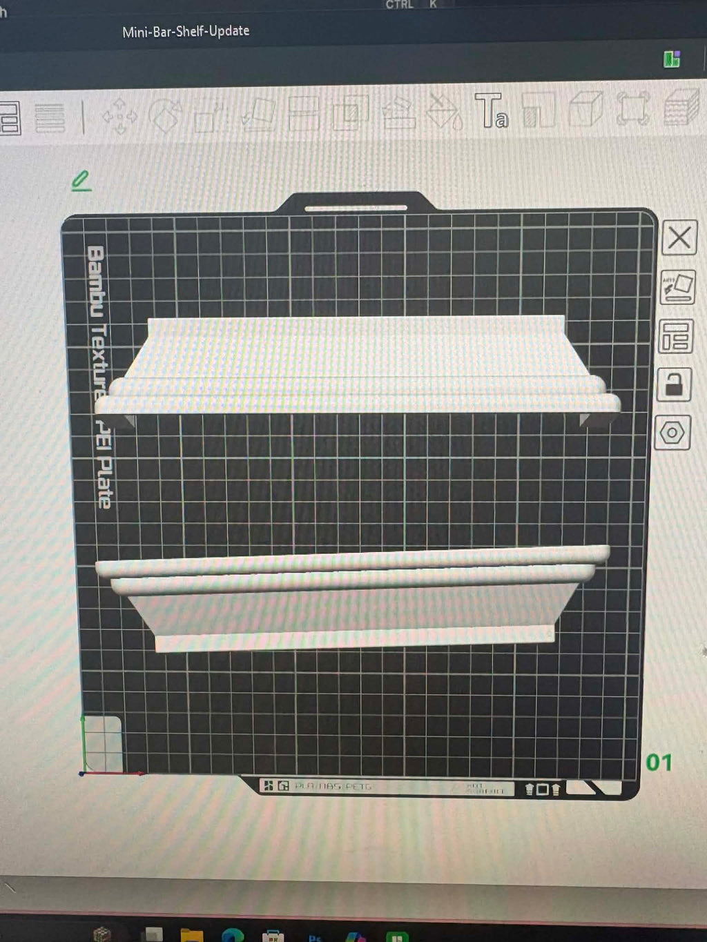 Mini Bar Top and Base 3D Digital FIle!!!!!