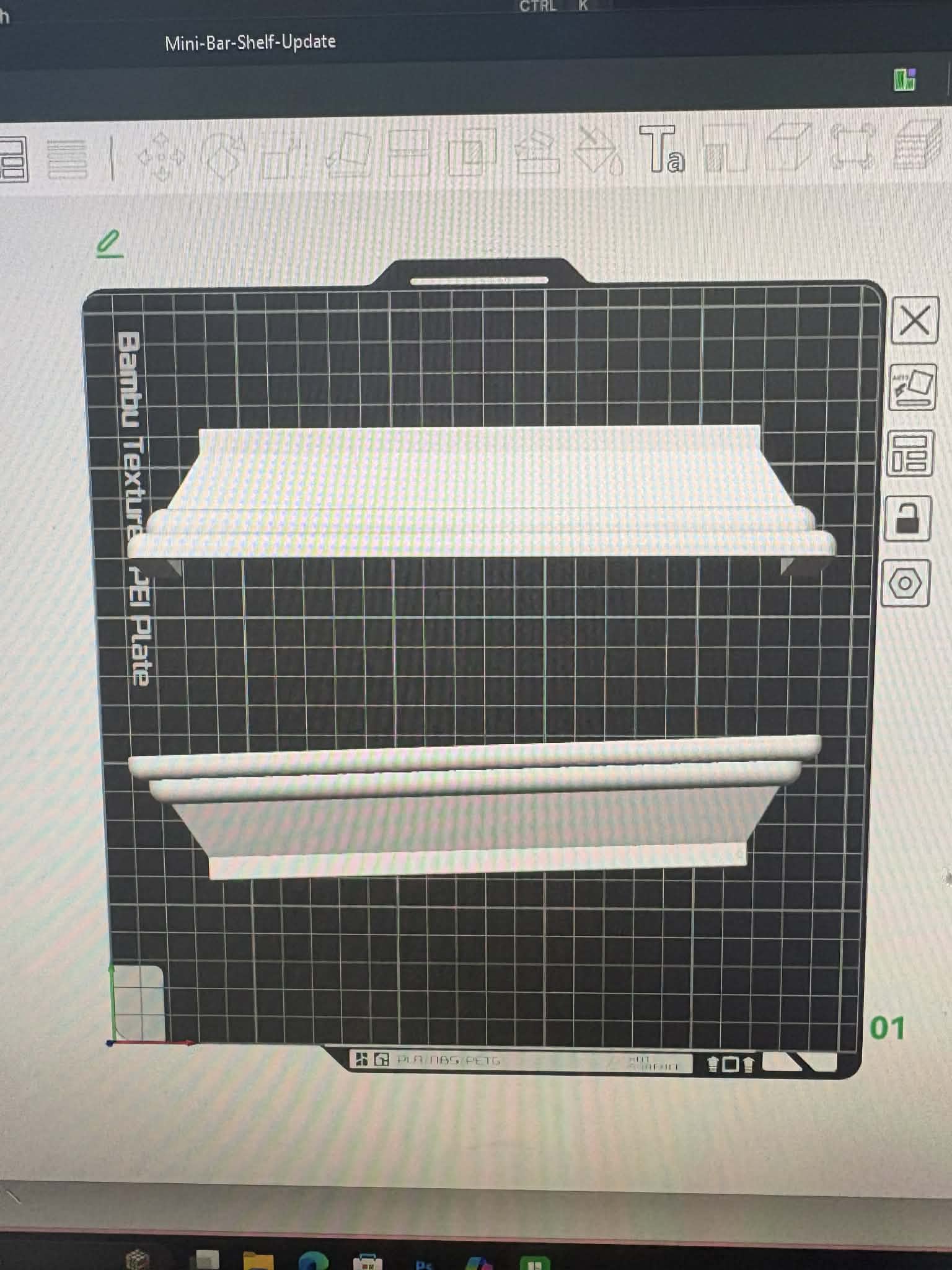 Mini Bar Top and Base 3D Digital FIle!!!!!
