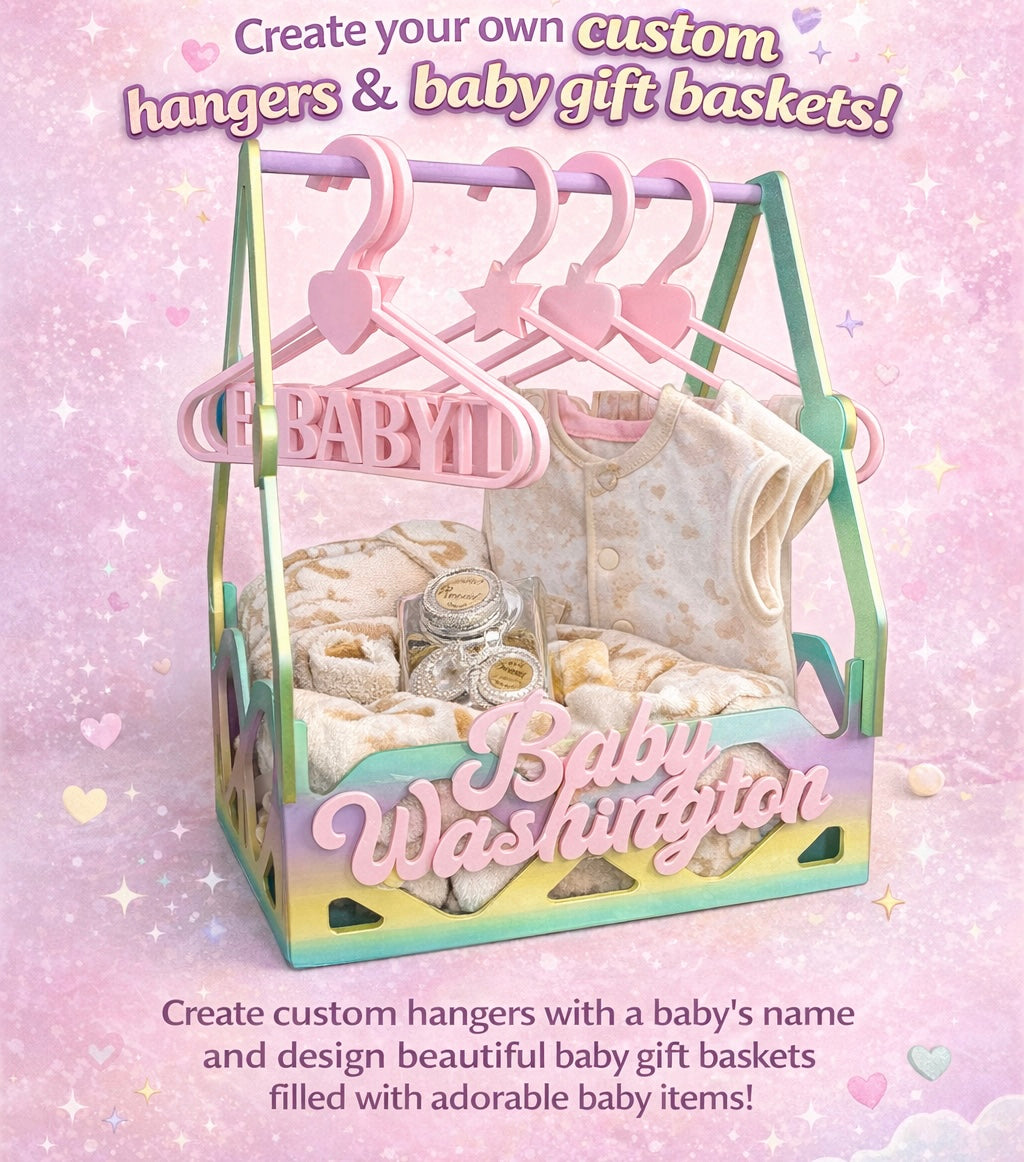 Baby basket Digital File