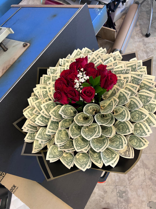 $100 Money Bouquet