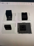 Waterfall Litho Lamp base (Digital File)