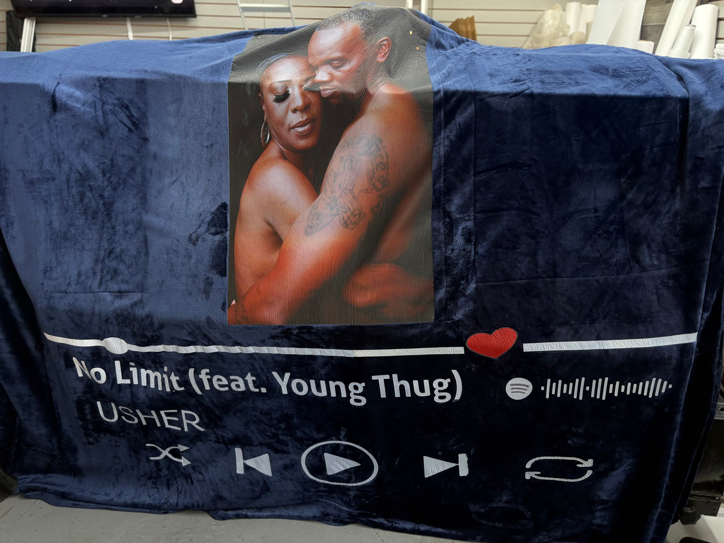 Spotify Scan Blanket