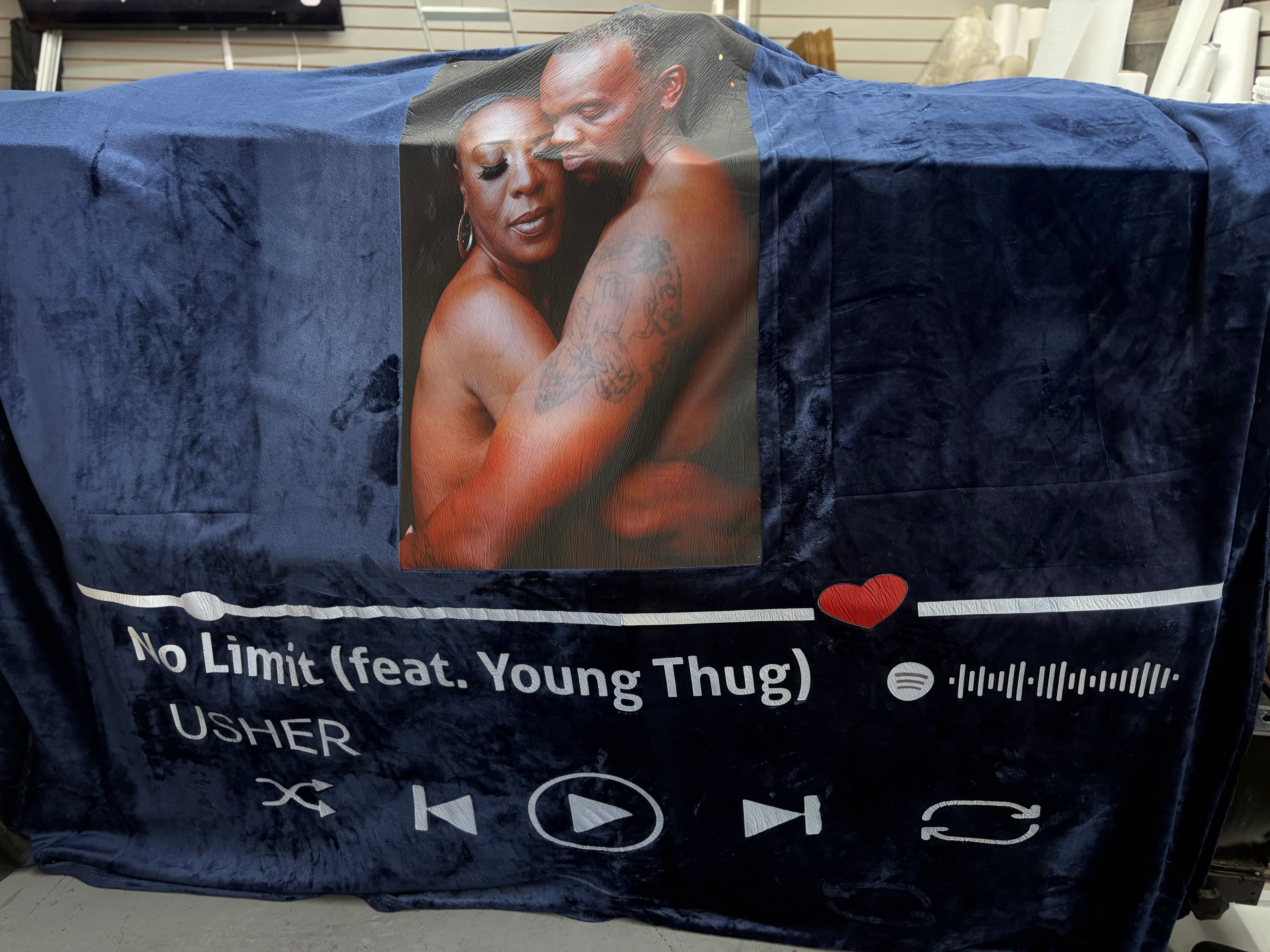 Spotify Scan Blanket