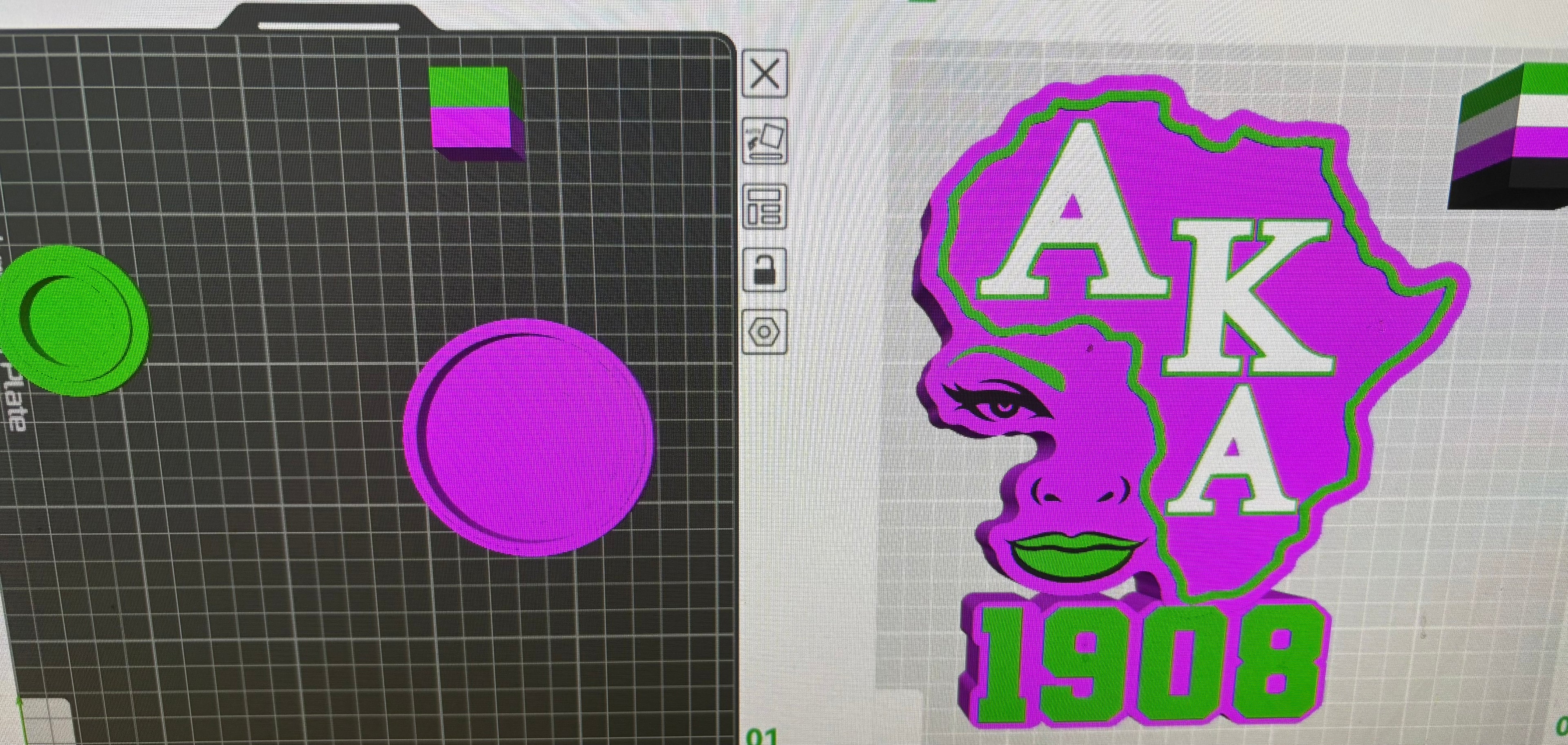 AKA Face lamp (Digital File)