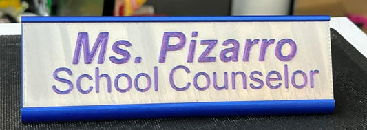 Desk nameplates