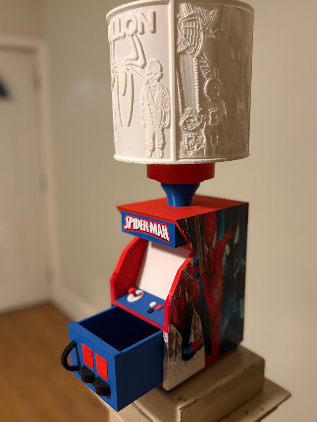 Arcade Storage Lamp STL File (Digital File Only)
