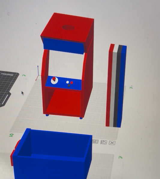 Arcade Storage Lamp STL File (Digital File Only)