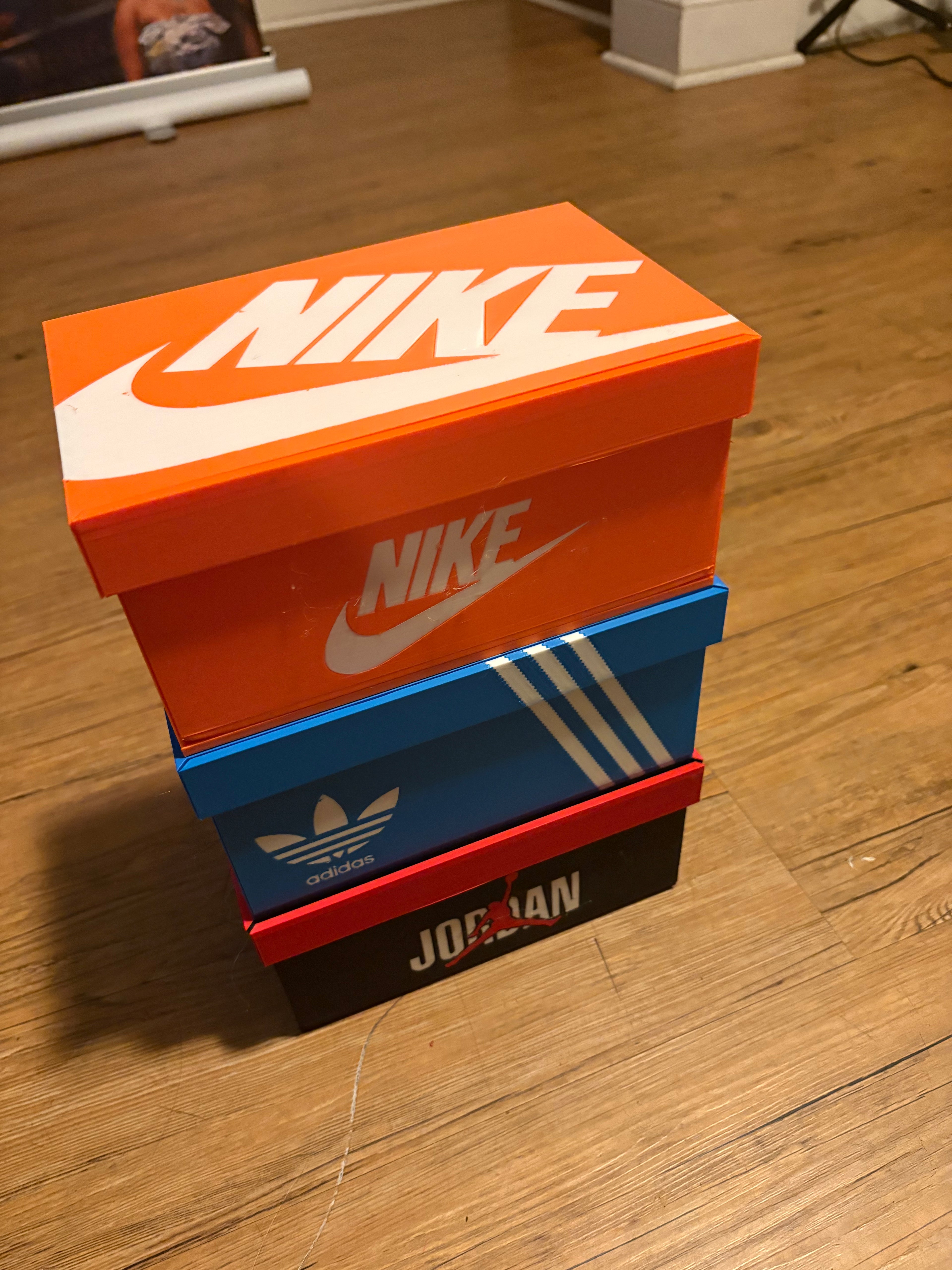 Toddler sneaker box drawer
