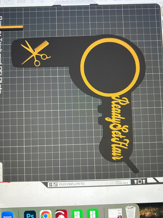 BlowDryer Mirror STL File (Digital File Only)