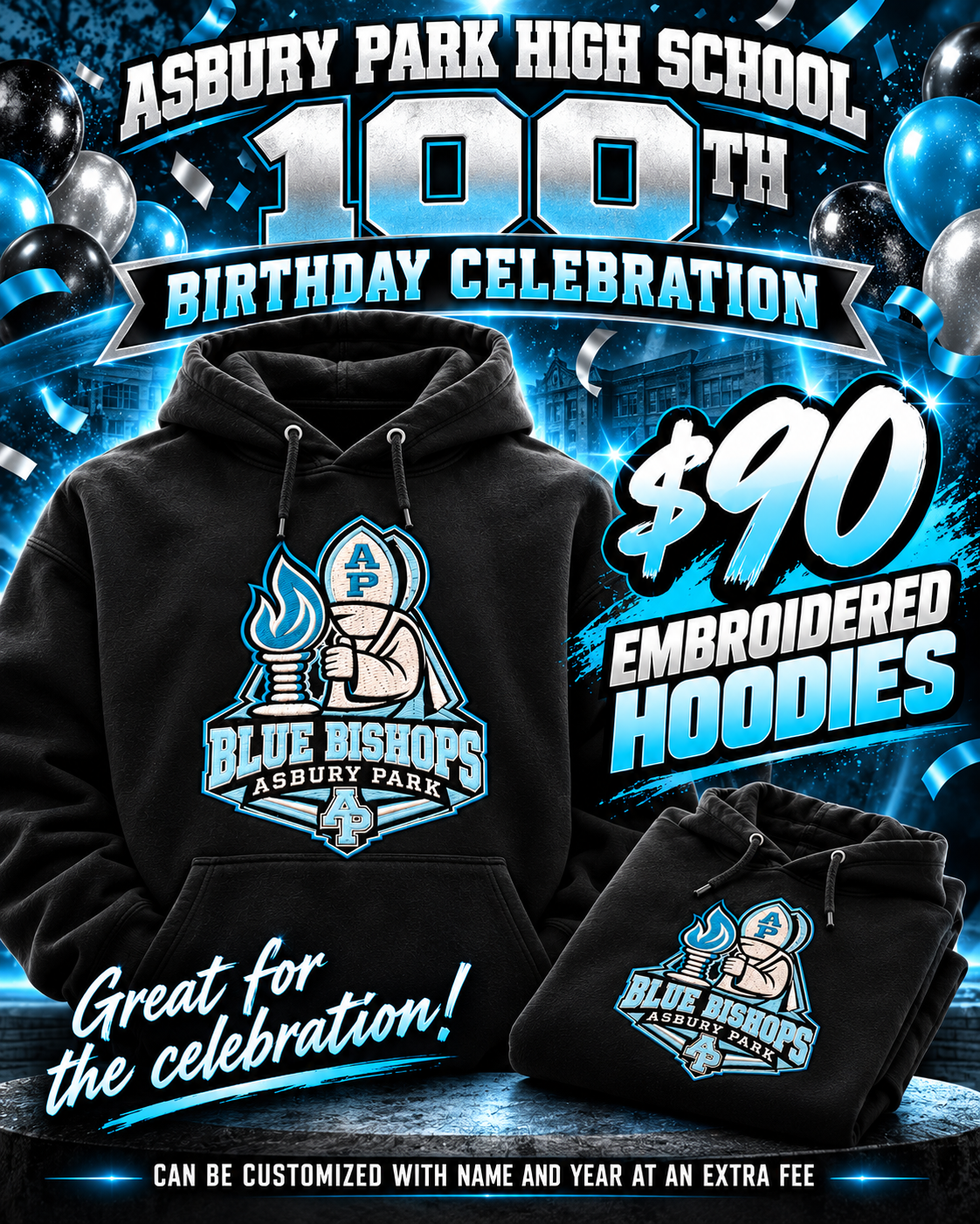 APHS Embroidered Hoodie