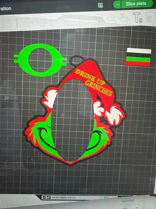 Drink up Ornament Shooter Digital FIle