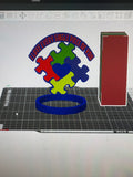 Autism Solar Light Digital FIle