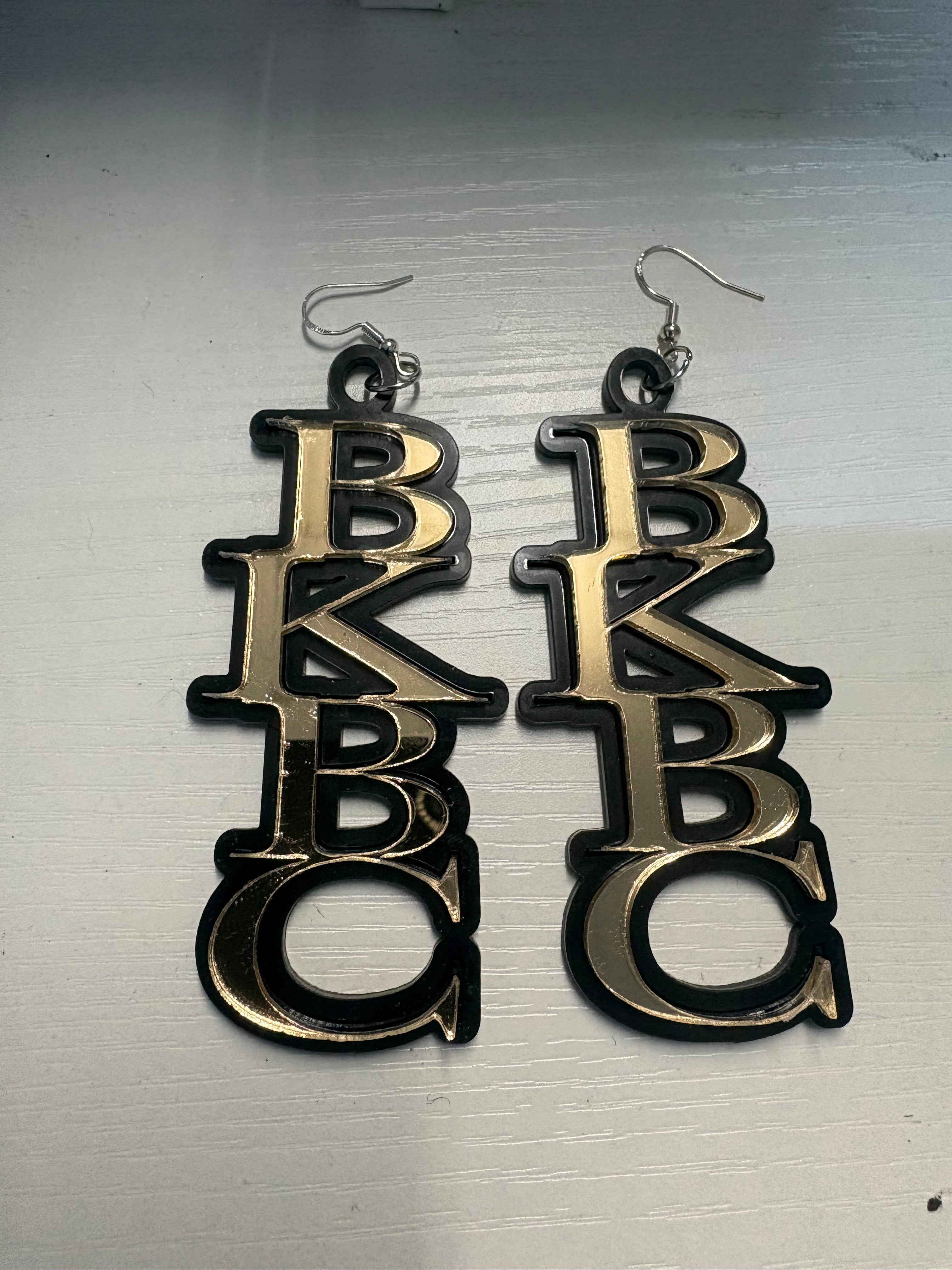 BK Monogram Earrings