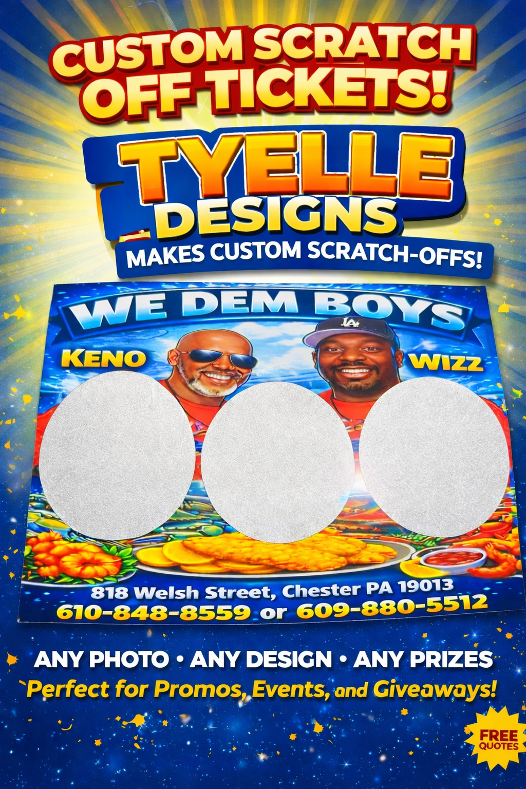 Scratch Off tickets