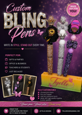 Custom bling pens