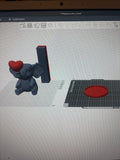 Elephant Candle Holder Digital File