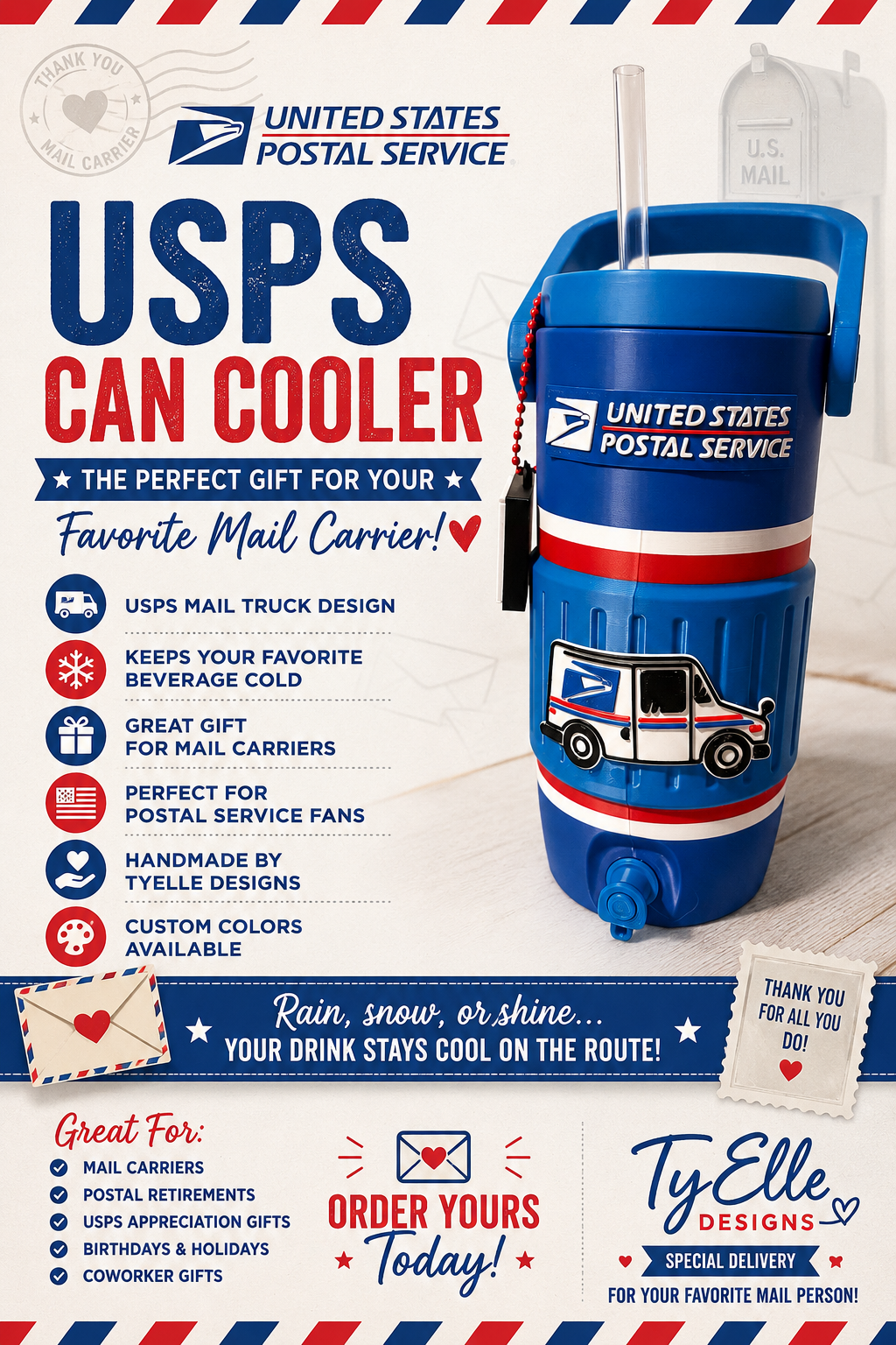 USPS Can Cooler