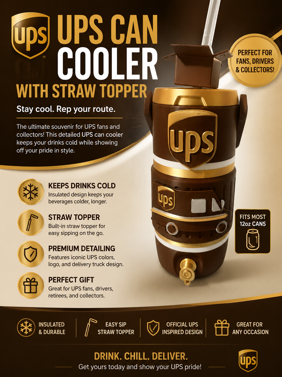 UPS can cooler
