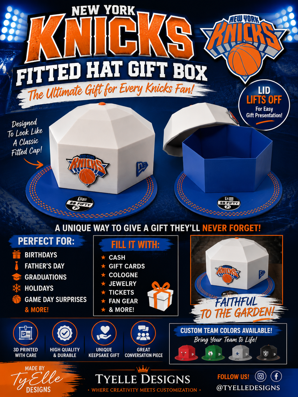 Fitted Hat gift box