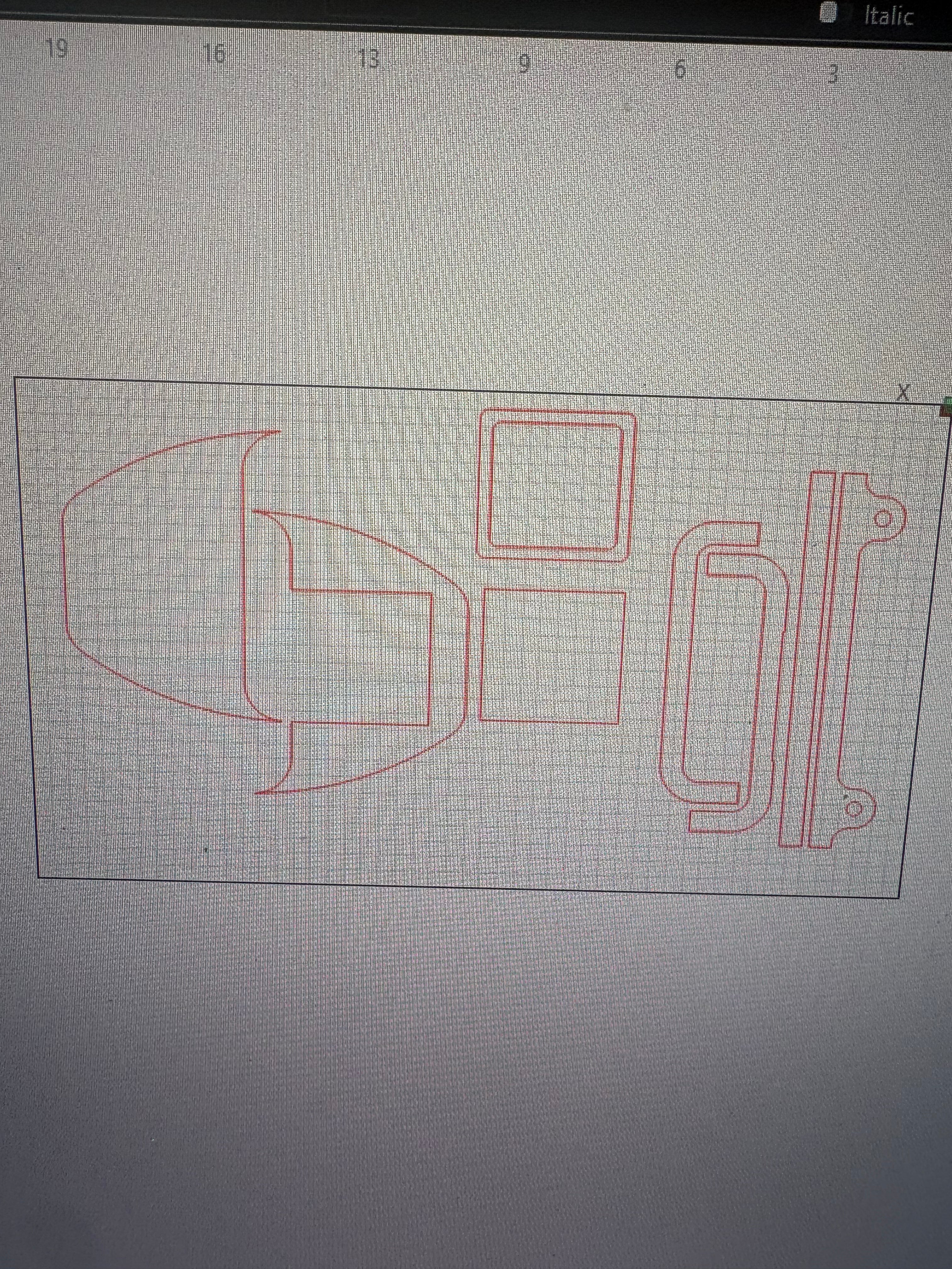 License Plate Laser FIle