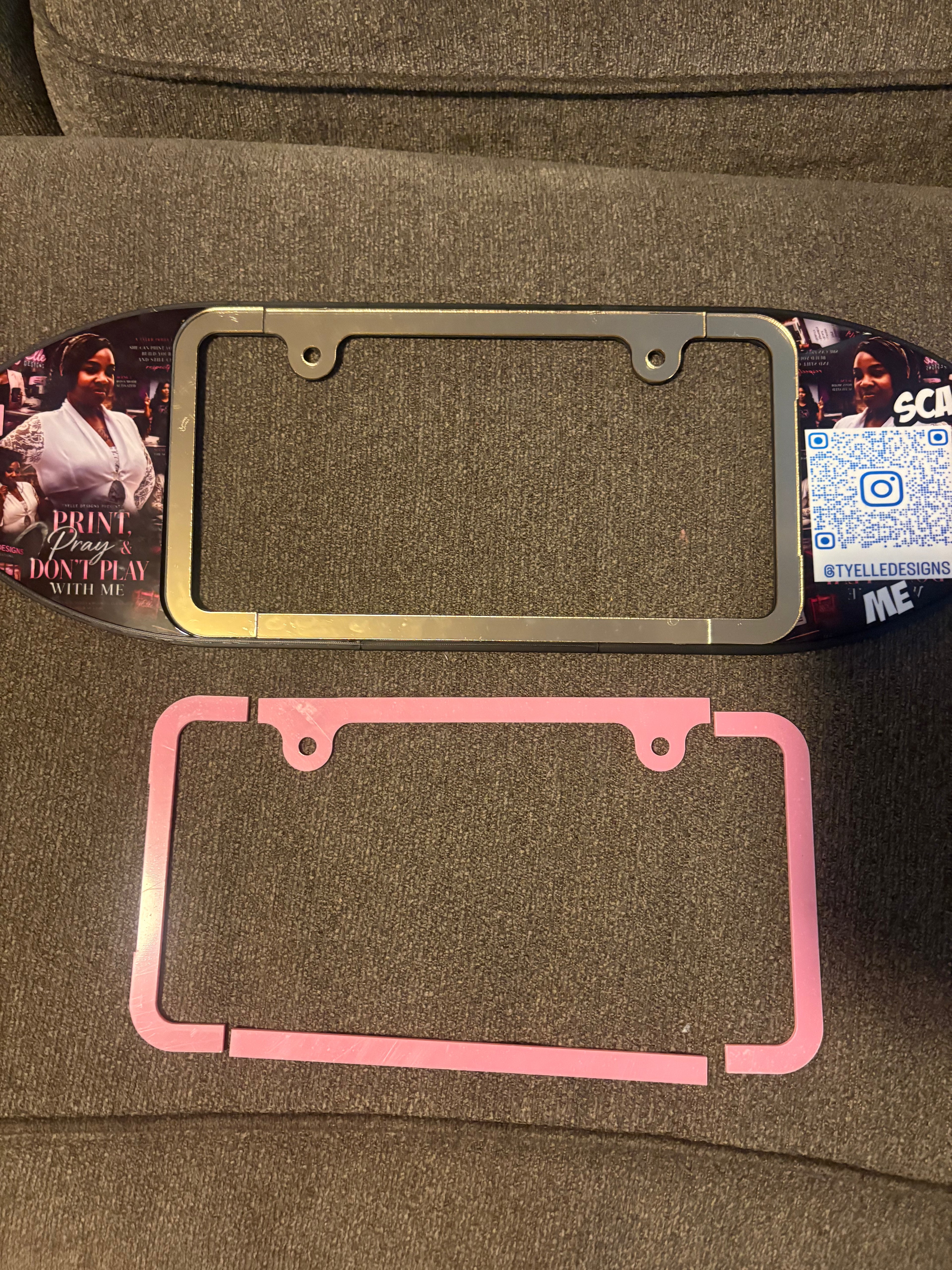 Acrylic License Plate (Add On)