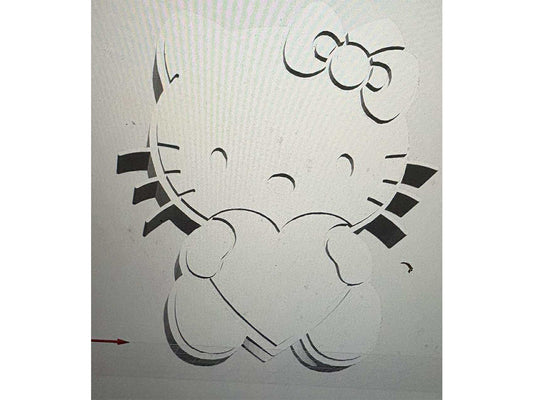 KITTY LAMP BASE (DIGITAL FILE ONLY)