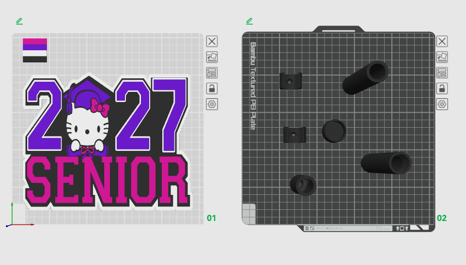 2027 Kitty Cheer Stick Digital File