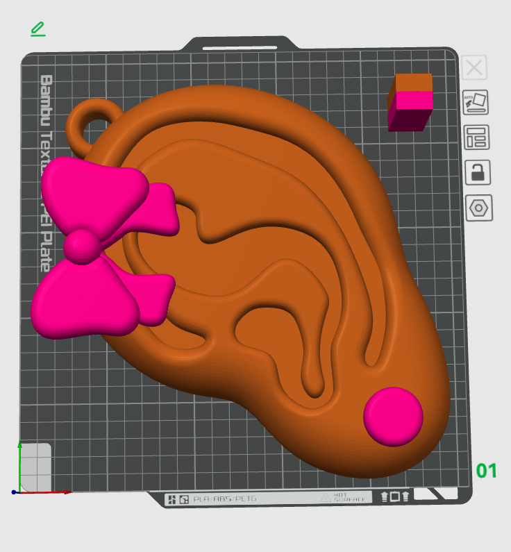 Ear wall art digital