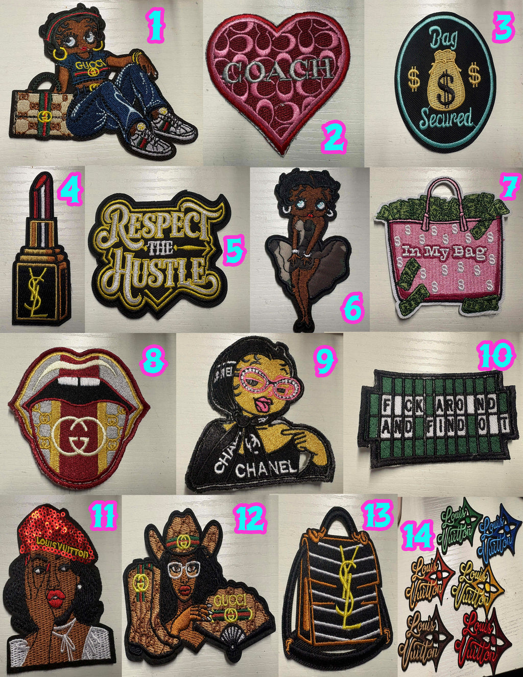 Iron On Patches